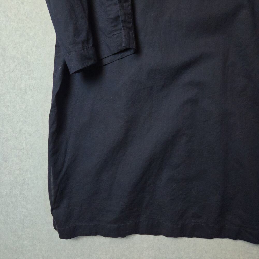 Lands' End 100% Lightweight Cotton Navy 3/4 Sleeve Shift Tunic Dress Plus 1X - Picture 6 of 14